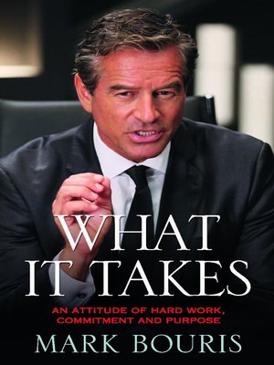 cover image of What It Takes